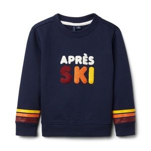 Janie and jack Apres Ski Sweatshirt